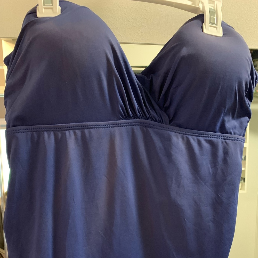 Tankini with board shorts